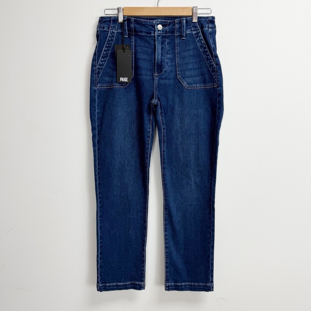 Paige Jeans Womens 29 Blue Mayslie Straight Ankle NWT